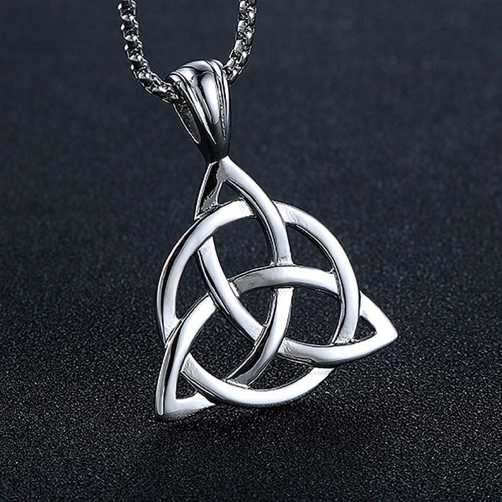 Wholesale Stainless Steel Cross Couple Necklace